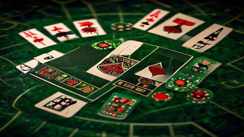 Bàn Blackjack live tại SM888 với dealer chia bài