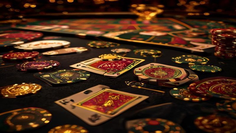 Bàn Baccarat live tại SM888 với bảng cầu Big Road